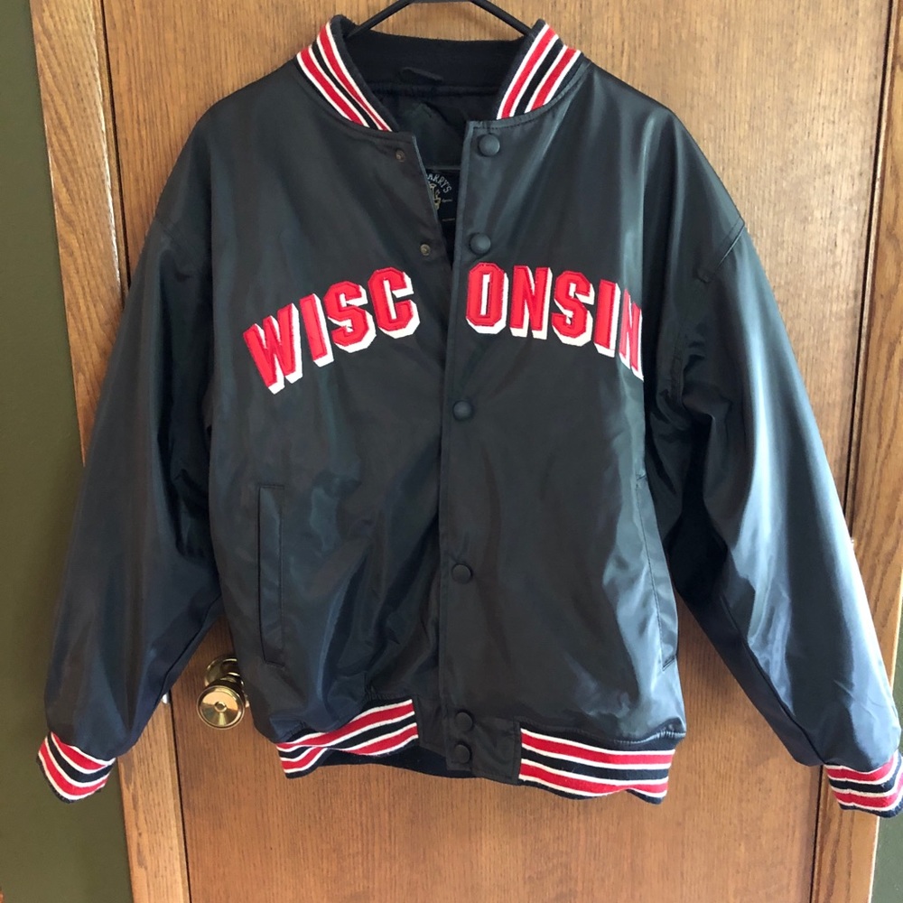 Wisconsin Badgers medium weight jacket